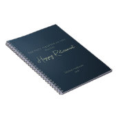 Next Chapter of Life Begins Retirement Gift ノートブック (右側)