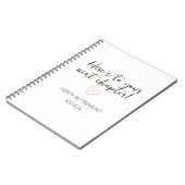 Next Chapter Personalized Retirement Gift ノートブック (左側)