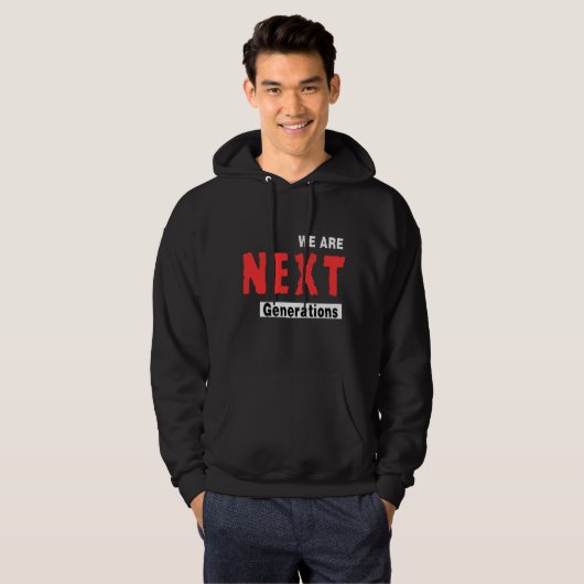 Next Hoodies – Motivational & Inspirational . パーカ (正面フル)