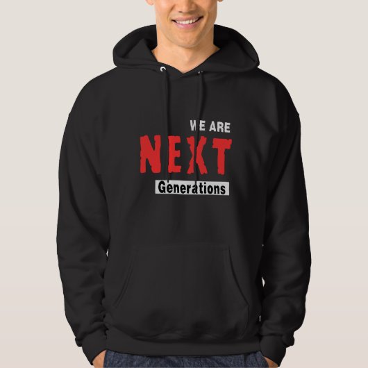 Next Hoodies – Motivational & Inspirational . パーカ (正面)