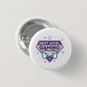 Next Level Gaming Retro Controller Pastel Gamer Tr 缶バッジ (正面&裏面)