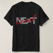 Next Level Lion Menshirt – Motivational Tシャツ (デザイン正面)