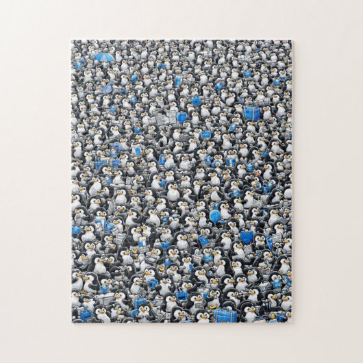 Next Level Penguin Chaos ジグソーパズル (縦)