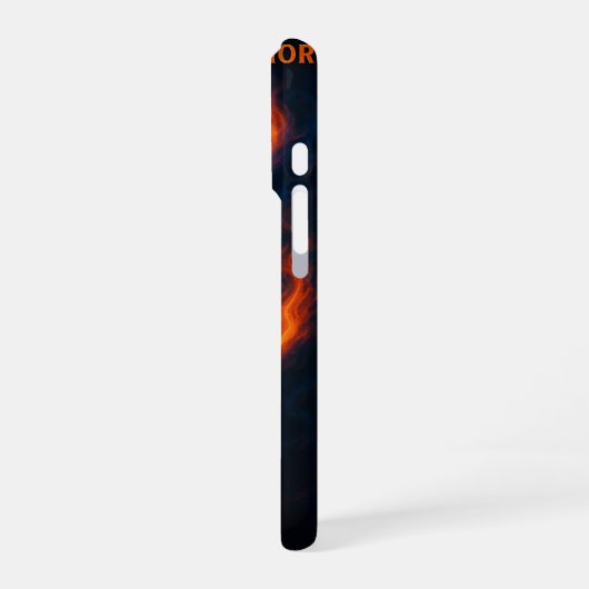 Next Life, Same Warrior – Epic Samurai & Dragon iPhoneケース (左側面)