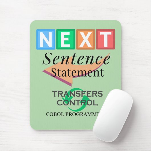 Next Sentence Statement in Cobol Programming マウスパッド (マウス)