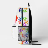 Next Stop: 3rd Grade! Girly's Ride プリントバックパック (右)