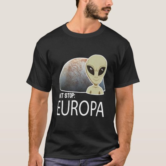 Next stop Europa Tシャツ (正面)