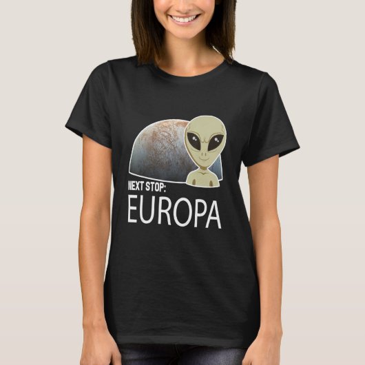 Next stop Europa Tシャツ (正面)