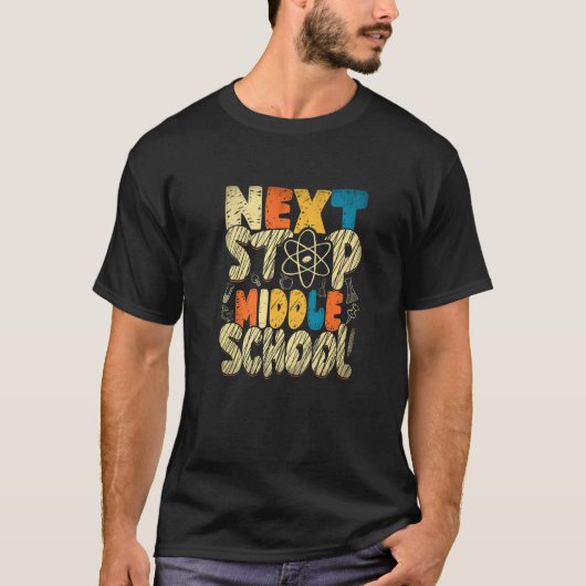 Next Stop Middle School Elementary Graduation Stud Tシャツ (正面)