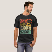 Next Stop Middle School Elementary School Graduati Tシャツ (正面フル)