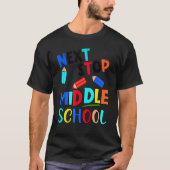Next Stop Middle School  Fifth Grade Graduation Tシャツ (正面)