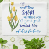 Next Time Satan Reminds You  キッチンタオル (折り畳み)