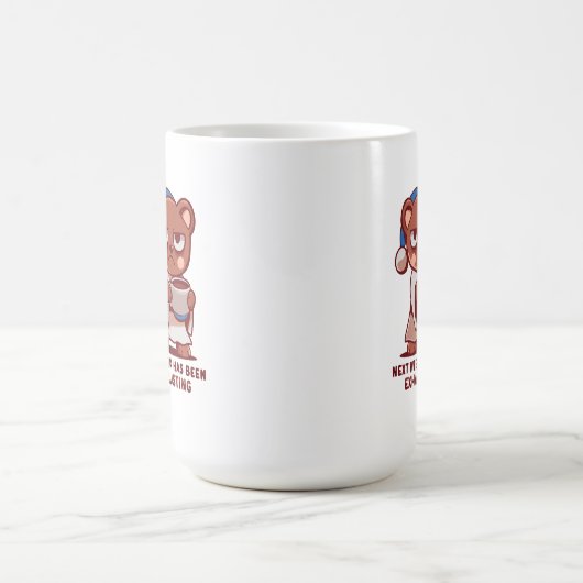 Next Week has been Exhausting コーヒーマグカップ (中央)