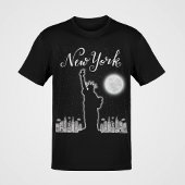 Ney York City Night Life Sky Line Takestoday Liber Tシャツ