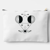 Nezumi〔占星術の〕十二宮図頭が切れるスタイル運 アクセサリーポーチ (裏面)