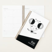 Nezumi Rat〔占星術の〕十二宮図 – 幾何学エネルギー版 プランナー手帳 (ディスプレー)