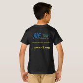 nfの持久力のチーム、NFの持久力Teamwww.ctf.org Tシャツ (裏面フル)