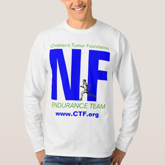 NFの持久力のチーム Tシャツ (正面)