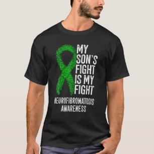 NF1息子の戦いは私の戦い神経線維腫症A Tシャツ