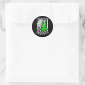 Nf1認識度神経線維腫症Tシャツ ラウンドシール (バッグ)