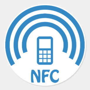 NFCのロゴ ラウンドシール