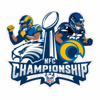 NFCチャンピオンシップ フットボールTシャツ - ラムズ vs シーホークス Tシャツ