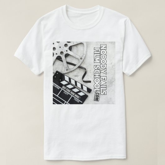 NFFS映画学校Tシャツ|終了した人のためのTee Tシャツ (デザイン正面)
