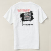 NFFS Film School Shirt | For People Who Finish Tee Tシャツ (デザイン裏面)