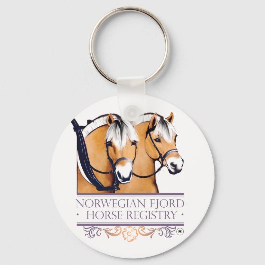 NFHRロゴラウンドキーホルダー キーホルダー (正面)