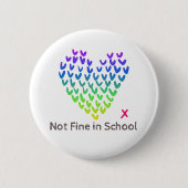 NFISの円形のバッジ 缶バッジ (正面)