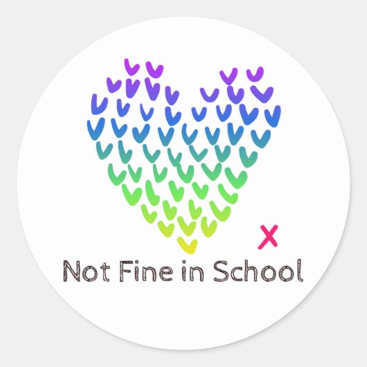 NFISシールのシート ラウンドシール (正面)