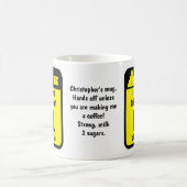 NFL Funny Personalized コーヒーマグカップ (中央)