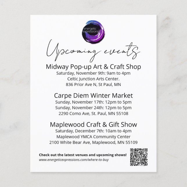 NFSイベント紙シート (正面)