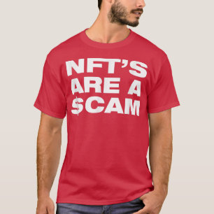 NFTは詐欺の服, NFT服, NFTコレクター, N Tシャツ