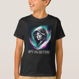 NFTまたはNuthin' Crypto & はっきりしたDigital Artデザイン Tシャツ