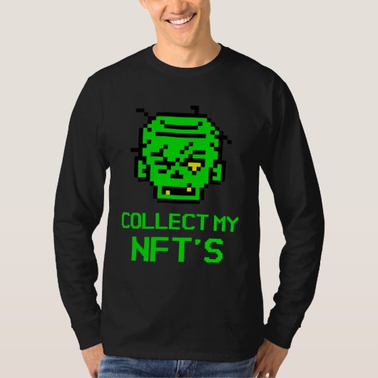 NFTアーティストとデザイナーのためのPunkコレクション Tシャツ (正面)