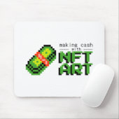 NFTクリプトアート Bossica マウスパッド (マウス)