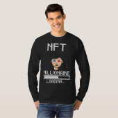 NftトレーダーCrypto Nft Artを読み込むNft億万長者 Tシャツ (正面フル)