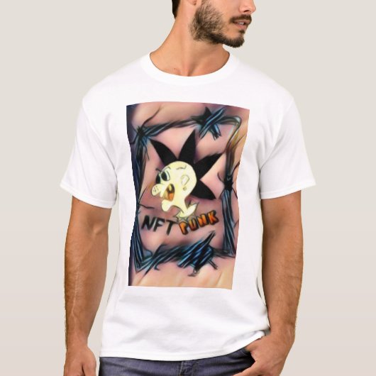 NftパンクTシャツ Tシャツ (正面)