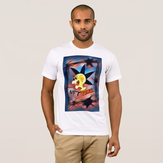 NftパンクTシャツ Tシャツ (正面フル)