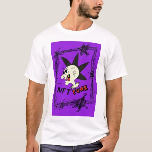 NftパンクTシャツ Tシャツ (正面)