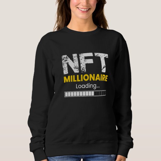 Nft億万長者ロード スウェットシャツ (正面)