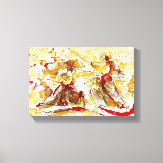 NFT職人による大言職一口氏 キャンバスプリント (正面)