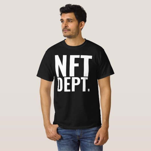 NFT部門BLK Tシャツ (正面フル)