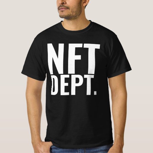 NFT部門BLK Tシャツ (正面)