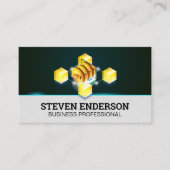 NFT | 暗号 | ブロックチェーン金融 名刺 (正面)