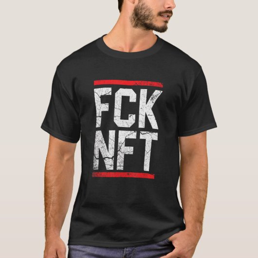 Nft 非代替トークン ブロックチェーン 暗号資産 NFT Tシャツ (正面)
