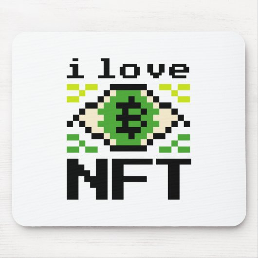 NFT Crypto art Bossicaマウスパッド マウスパッド (正面)
