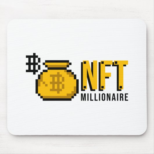 NFT Crypto art Bossicaマウスパッド マウスパッド (正面)