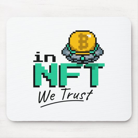 NFT Crypto art Bossicaマウスパッド マウスパッド (正面)
